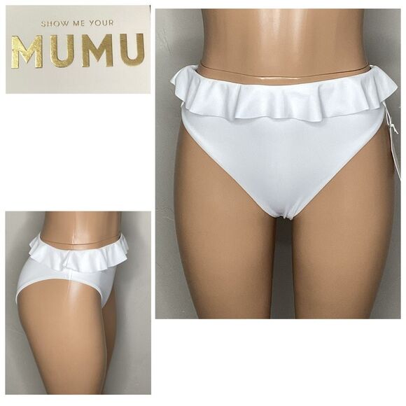 New. Show me your MUMU bikini bottom. XS. Retails $80 - Picture 1 of 6